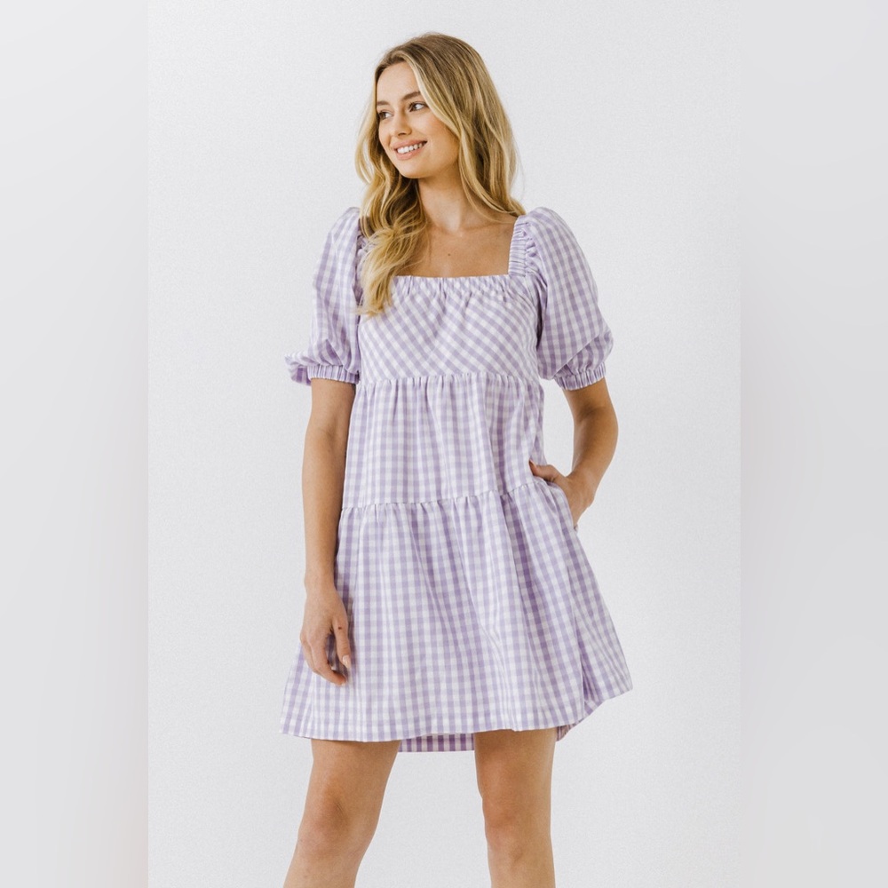 English Factory Half Pull Sleeve Baby Dress